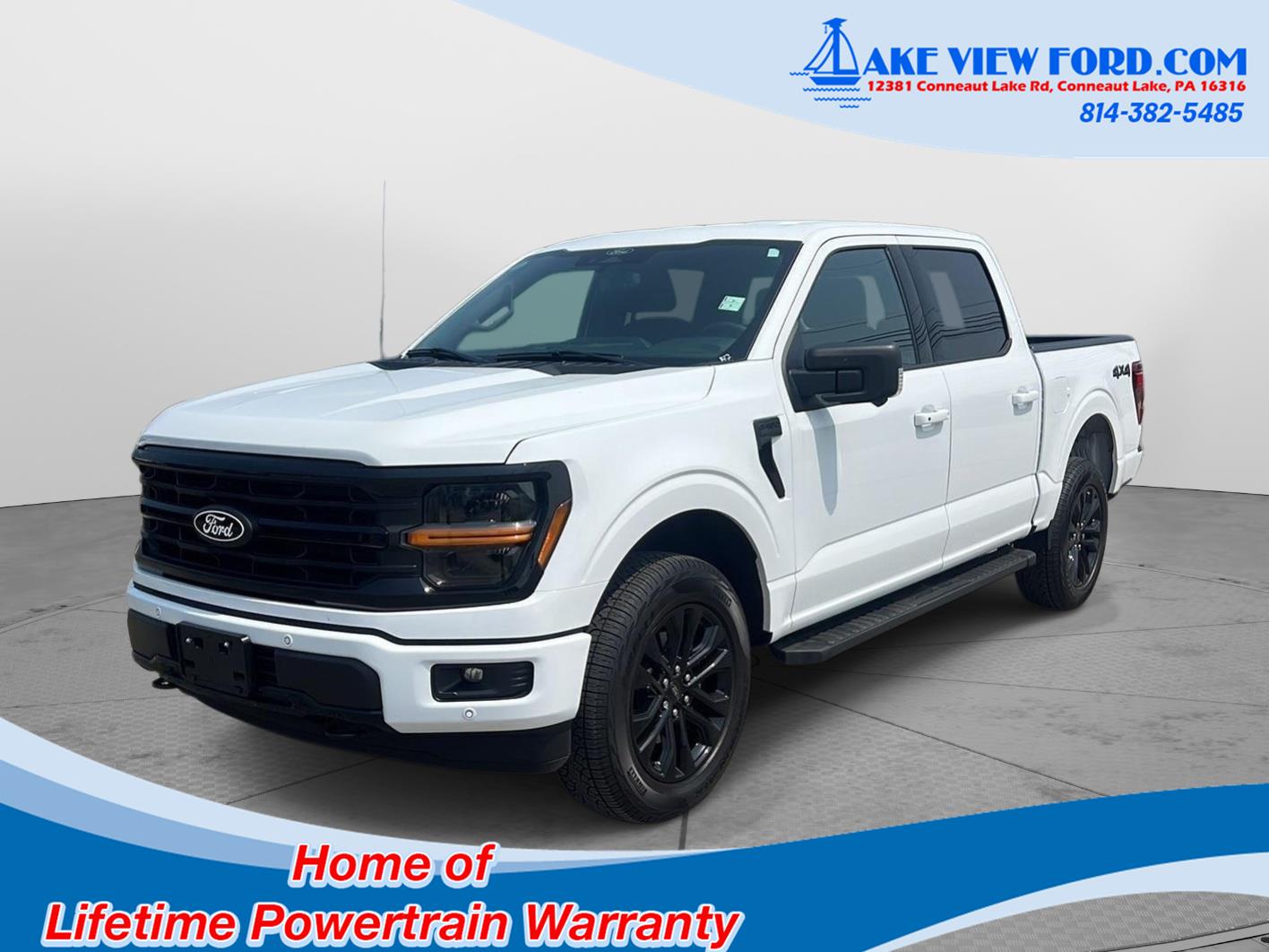 Oxford White 2026 Ford F-150 Pickup Truck Four-Wheel Drive Automatic