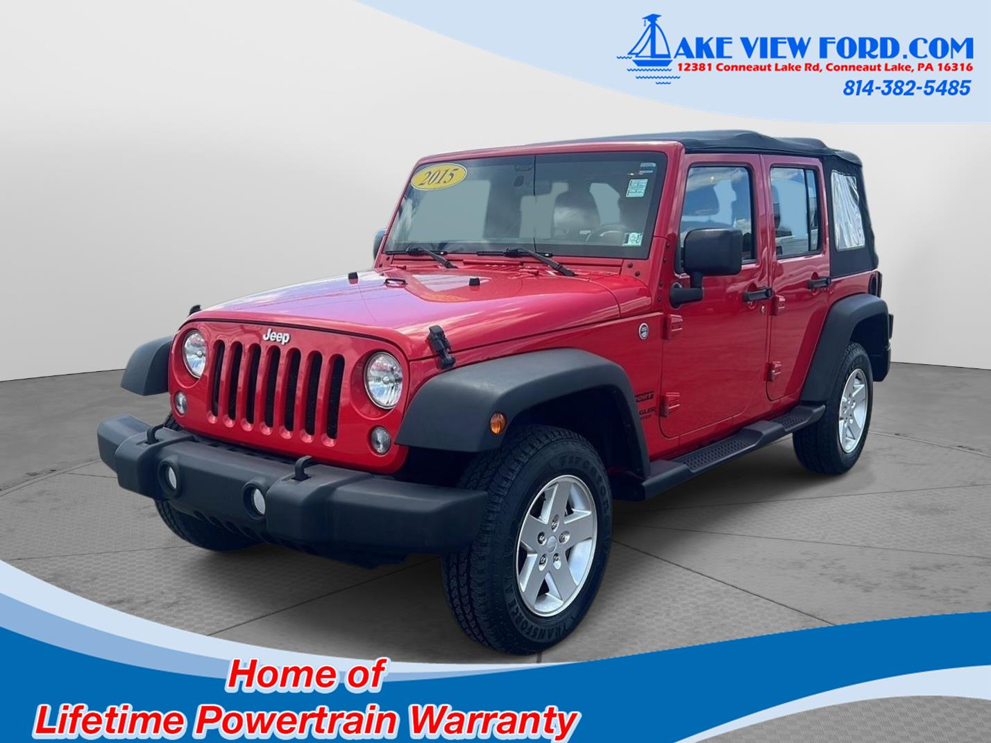 2015 Jeep Wrangler Unlimited Sport - 0