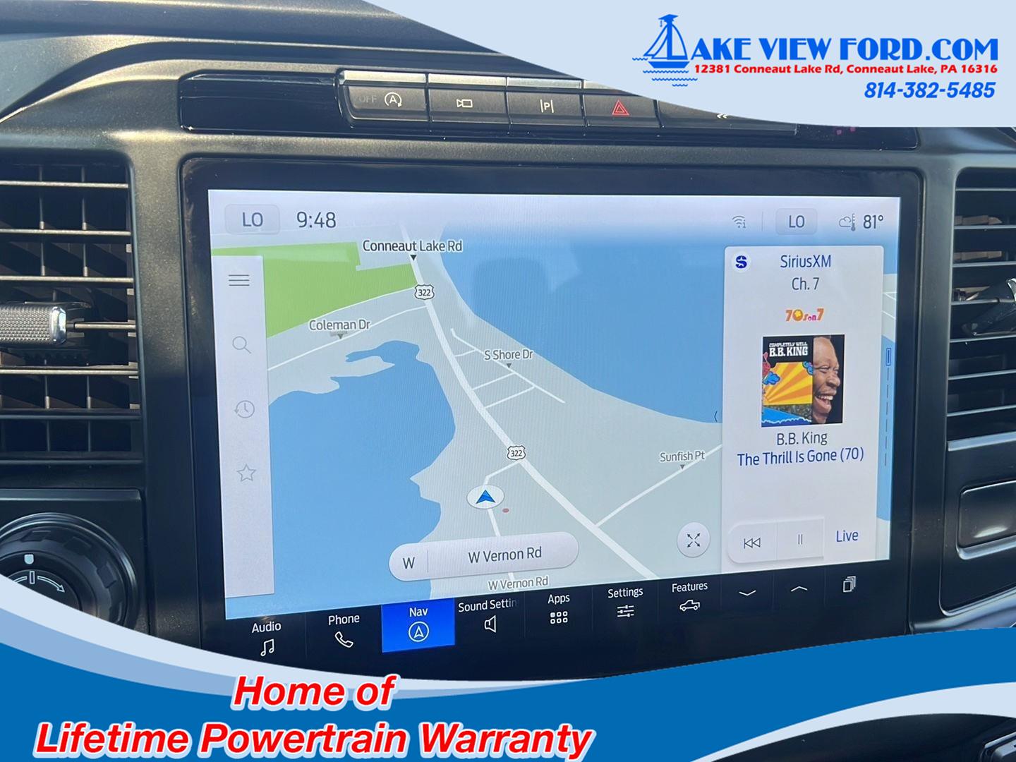 2024 Ford F-150 LARIAT at Lake View Ford