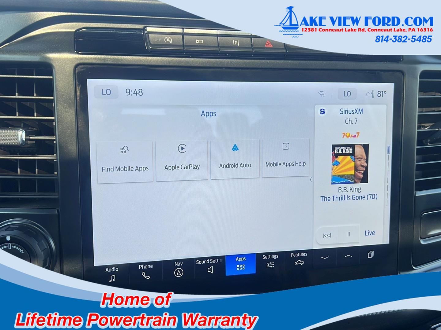 2024 Ford F-150 LARIAT at Lake View Ford