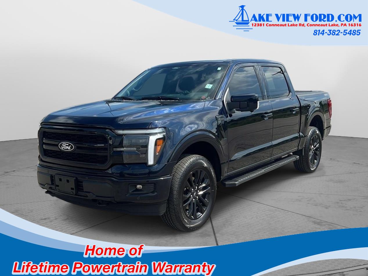 Antimatter Blue Metallic 2026 Ford F-150 Pickup Truck Four-Wheel Drive Automatic