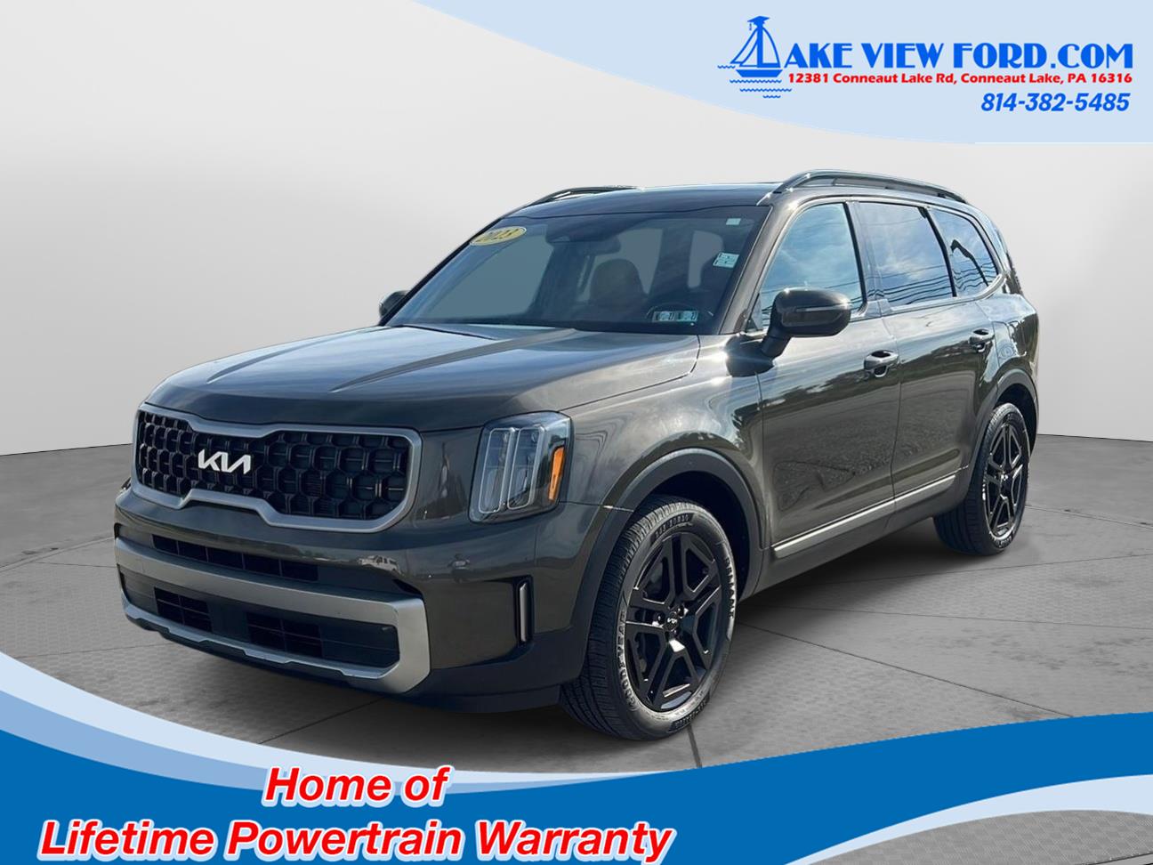 Dark Moss 2023 Kia Telluride SUV / Crossover All-Wheel Drive Automatic