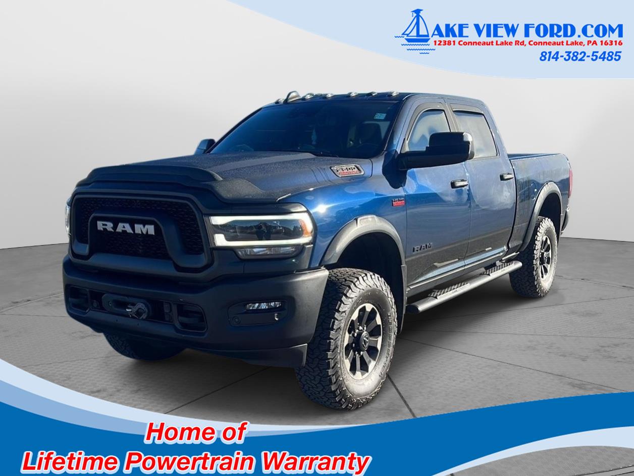 Patriot Blue Pearlcoat 2022 RAM 2500 Pickup Truck Four-Wheel Drive 8-Speed Automatic