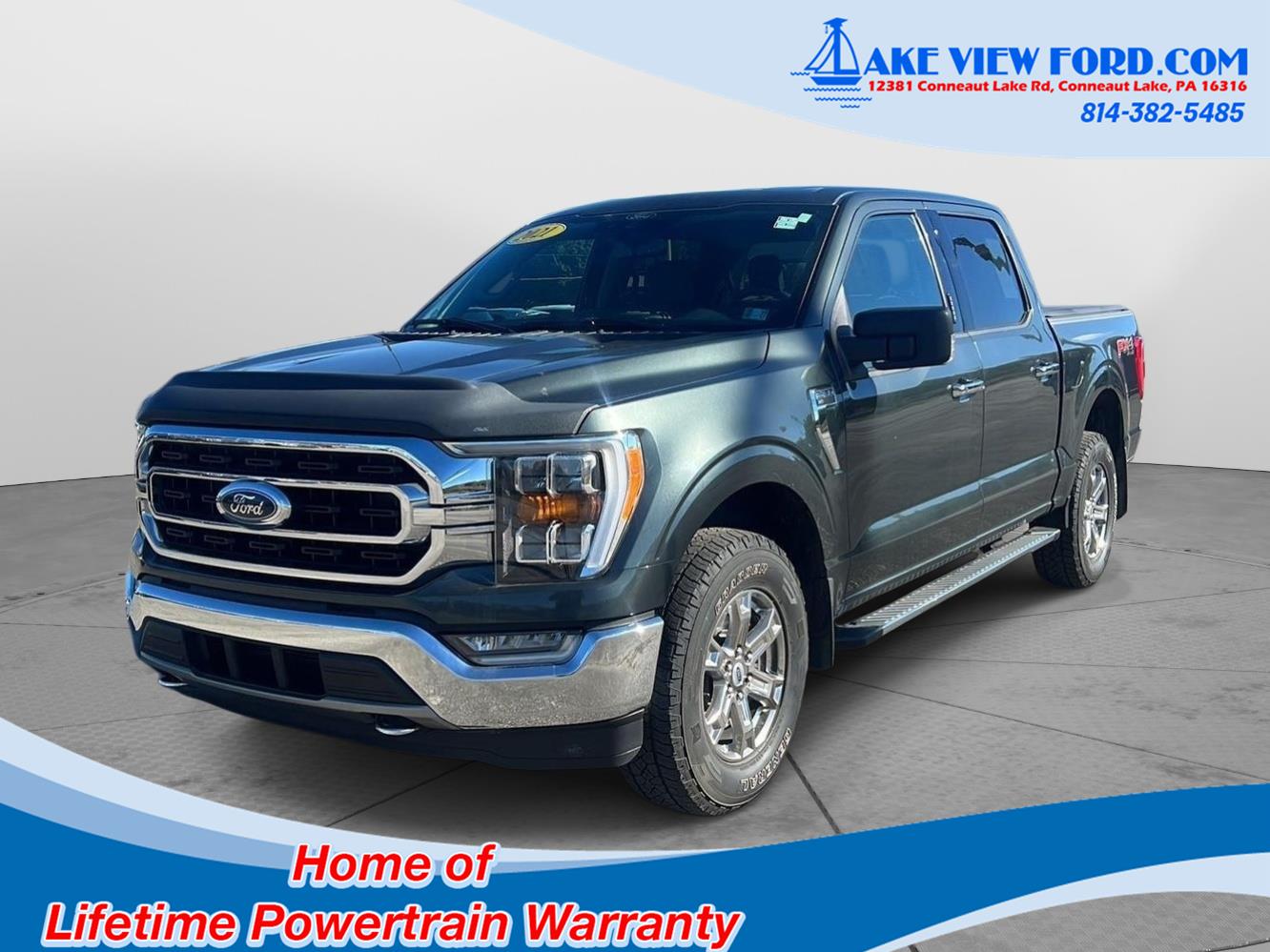 Guard Metallic 2021 Ford F-150 Pickup Truck Four-Wheel Drive Automatic