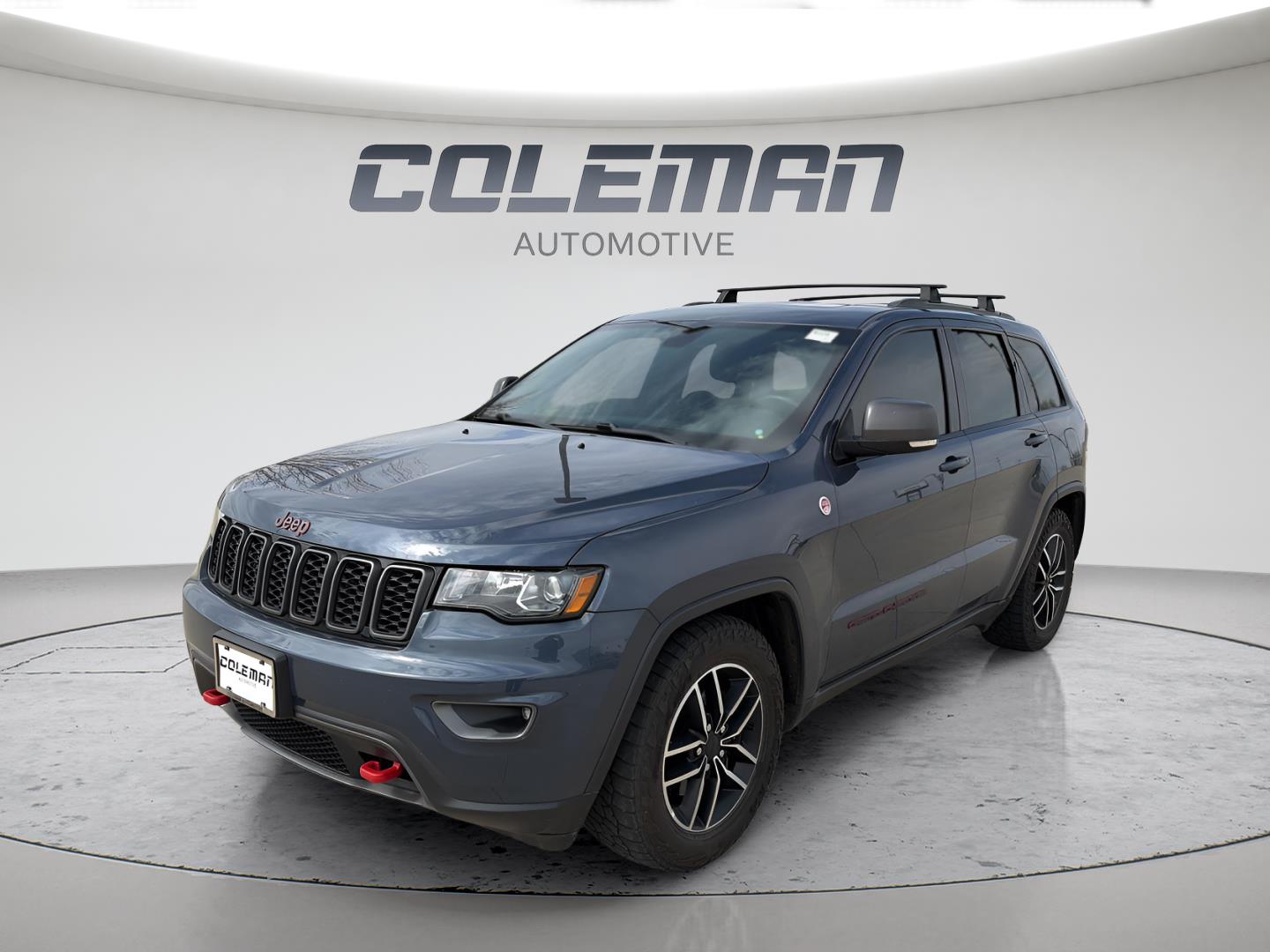 Slate Blue Pearlcoat 2020 Jeep Grand Cherokee SUV / Crossover Four-Wheel Drive 8-Speed Automatic