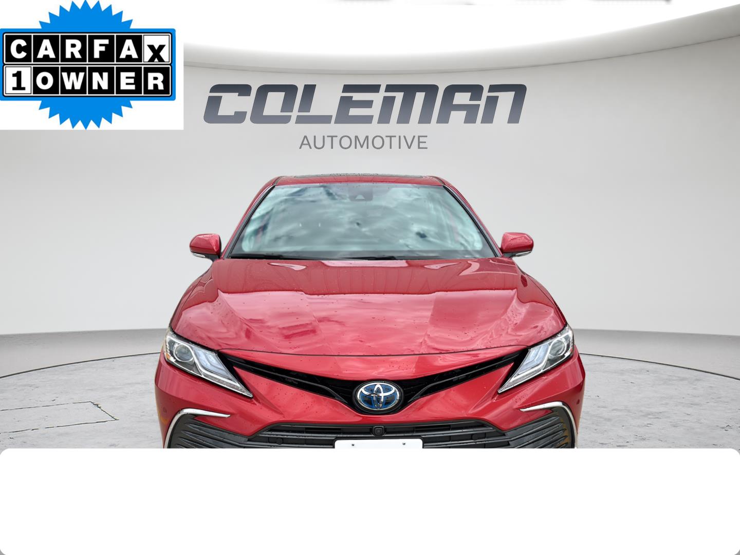 Supersonic Red 2023 Toyota Camry Hybrid Sedan Front-Wheel Drive Continuously Variable Transmission