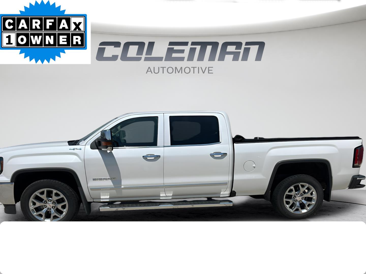  2018 GMC Sierra 1500 SLT Crew Cab 4WD   