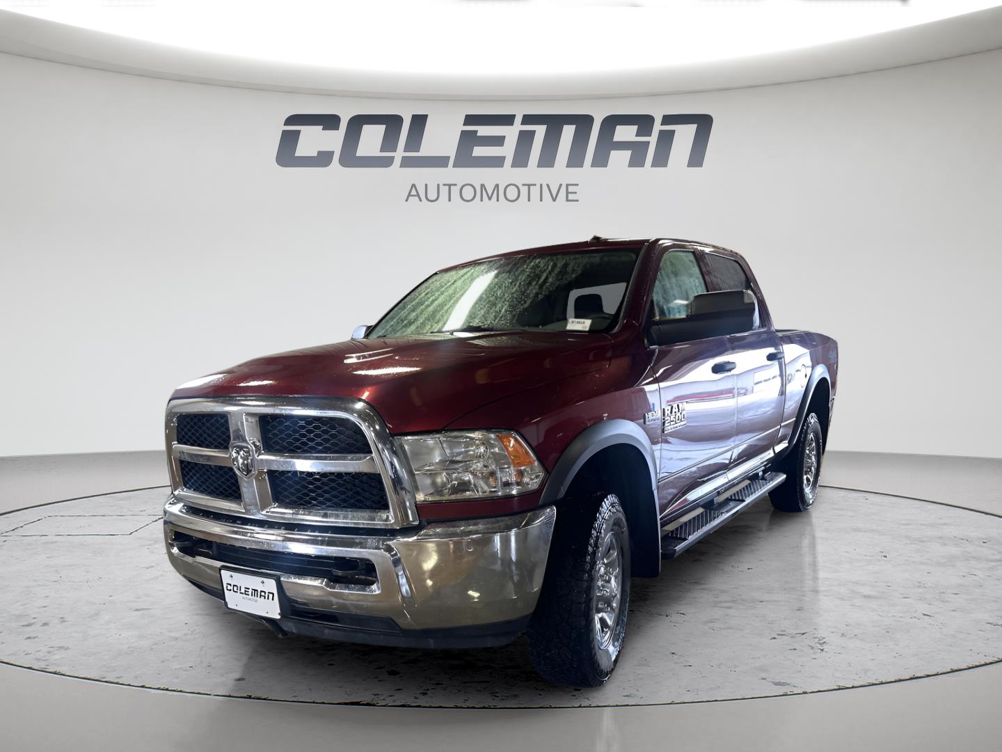 Flame Red Clearcoat 2006 Dodge RAM 2500 SLT Mega Cab 4WD Pickup Truck Four-Wheel Drive 4-Speed Automatic Overdrive