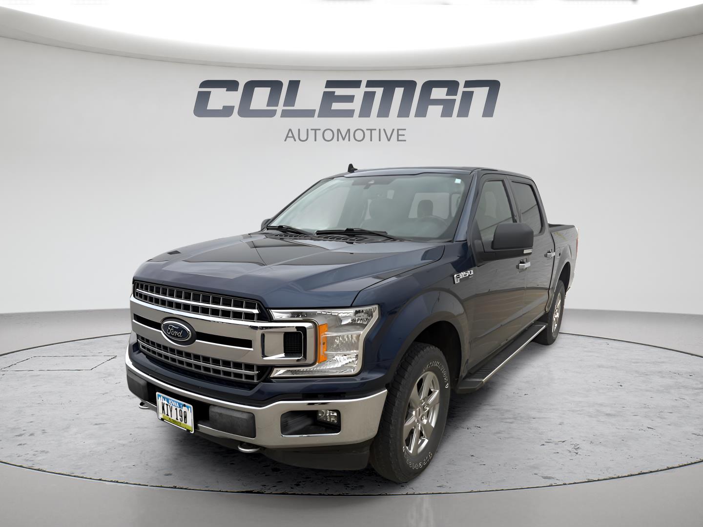 Blue Jeans 2020 Ford F-150 Pickup Truck Four-Wheel Drive Automatic