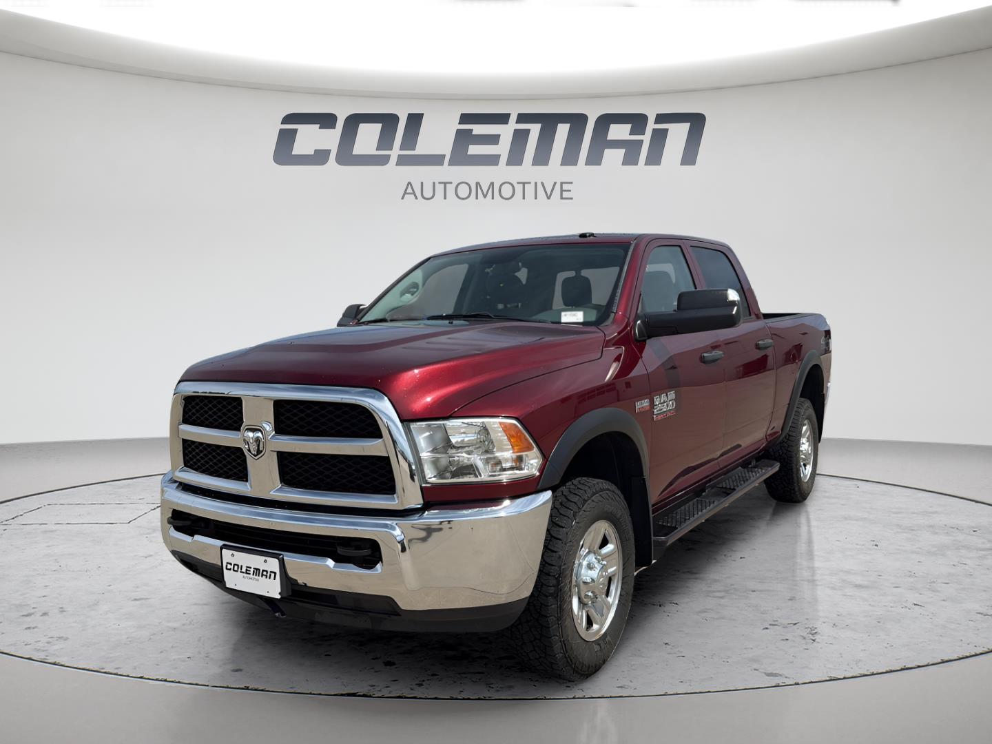 Delmonico Red Pearlcoat 2018 RAM 2500 Pickup Truck Four-Wheel Drive 6-Speed Automatic