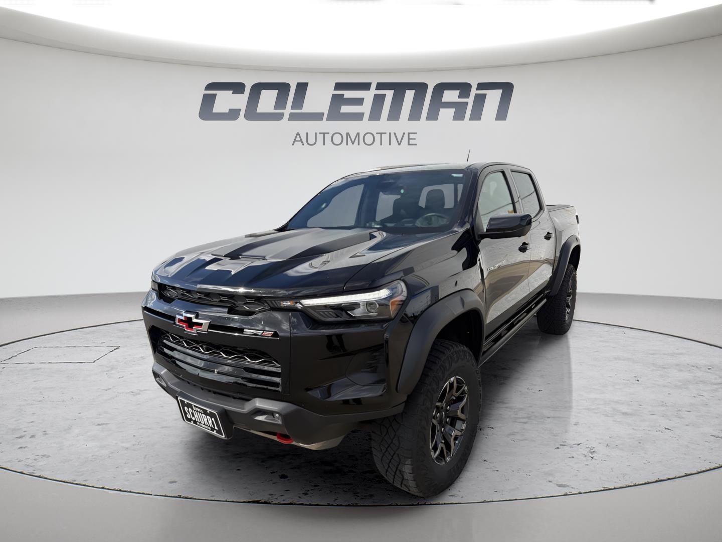 Black 2024 Chevrolet Colorado Pickup Truck Four-Wheel Drive 8-Speed Automatic