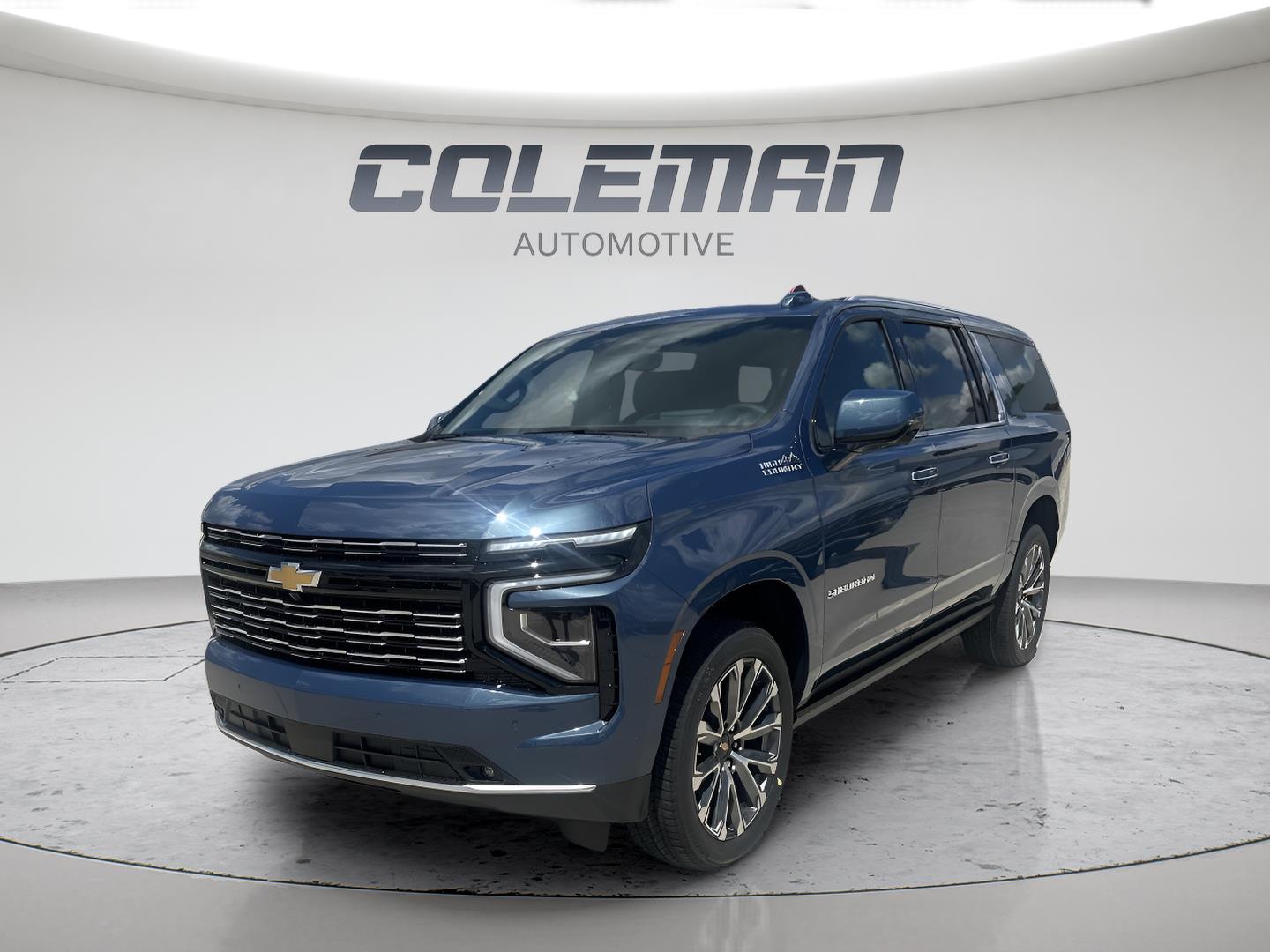 Lakeshore Blue Metallic 2026 Chevrolet Suburban SUV / Crossover Four-Wheel Drive Automatic