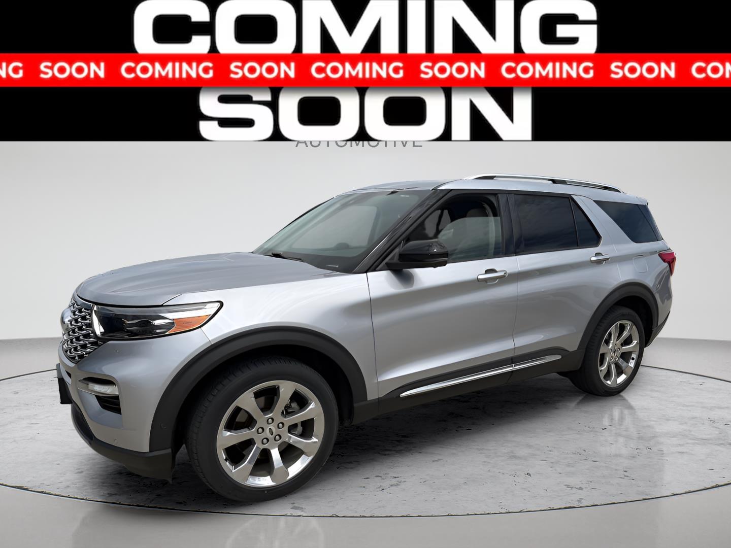 Iconic Silver 2020 Ford Explorer SUV / Crossover All-Wheel Drive Automatic
