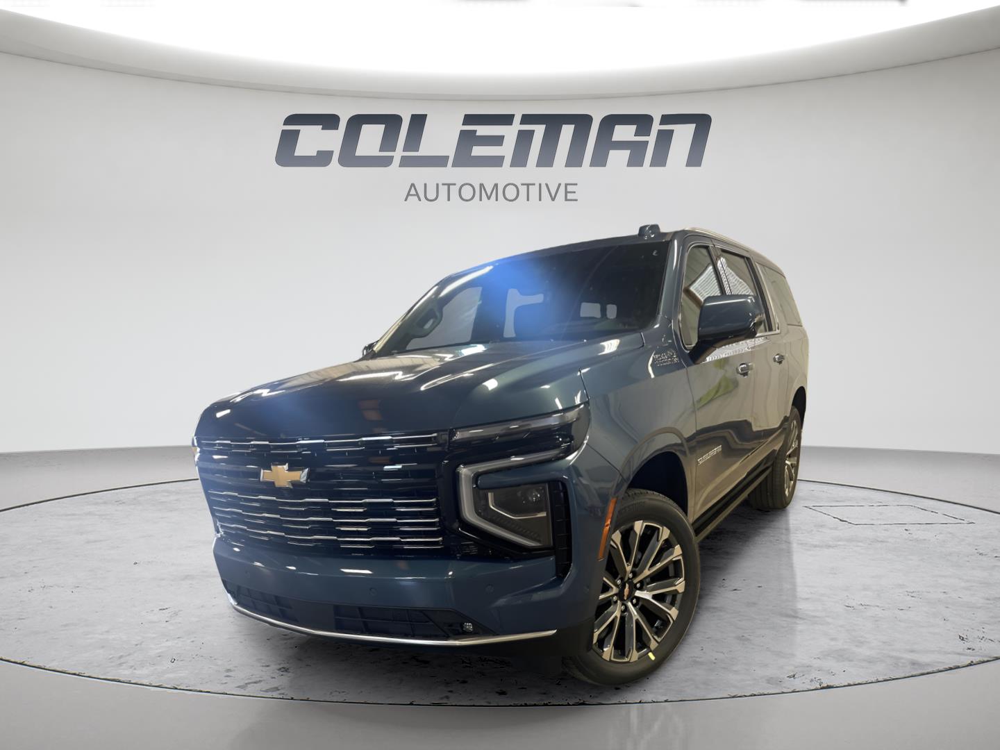 Lakeshore Blue Metallic 2026 Chevrolet Suburban SUV / Crossover Four-Wheel Drive Automatic