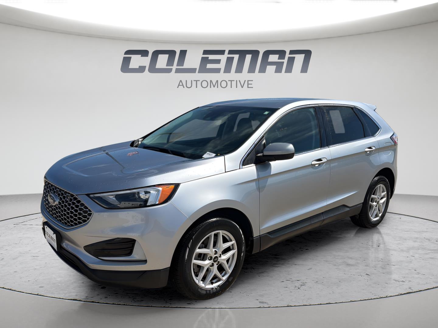 Iconic Silver 2024 Ford Edge SUV / Crossover All-Wheel Drive 8-Speed Automatic