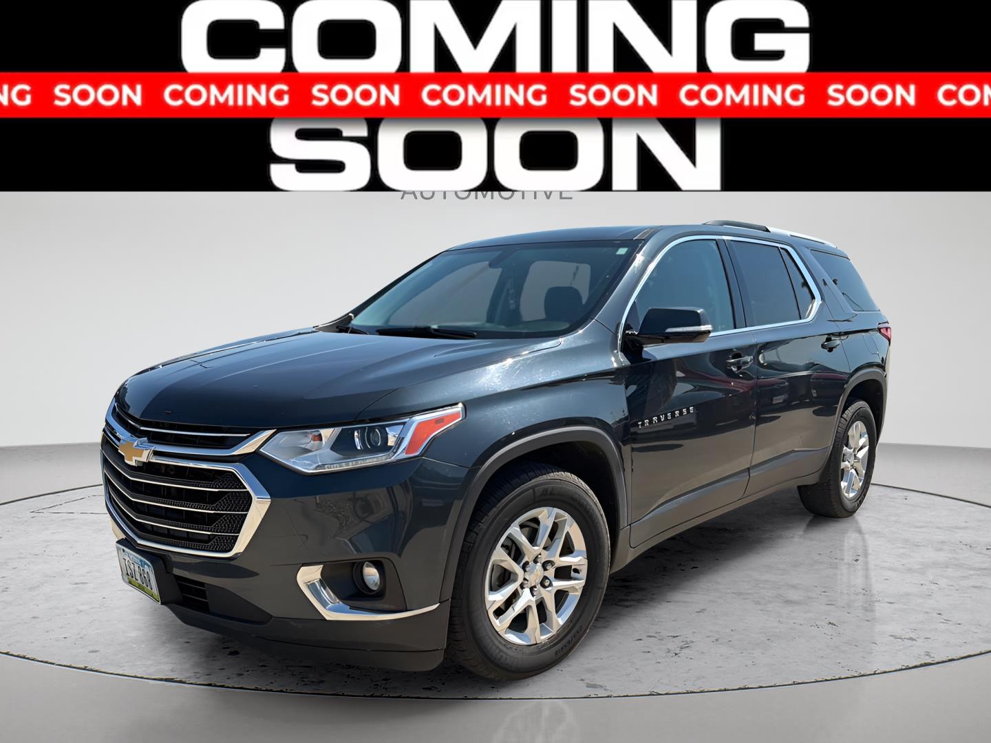 Silver Ice Metallic 2018 Chevrolet Traverse SUV / Crossover Four-Wheel Drive 9-Speed Automatic