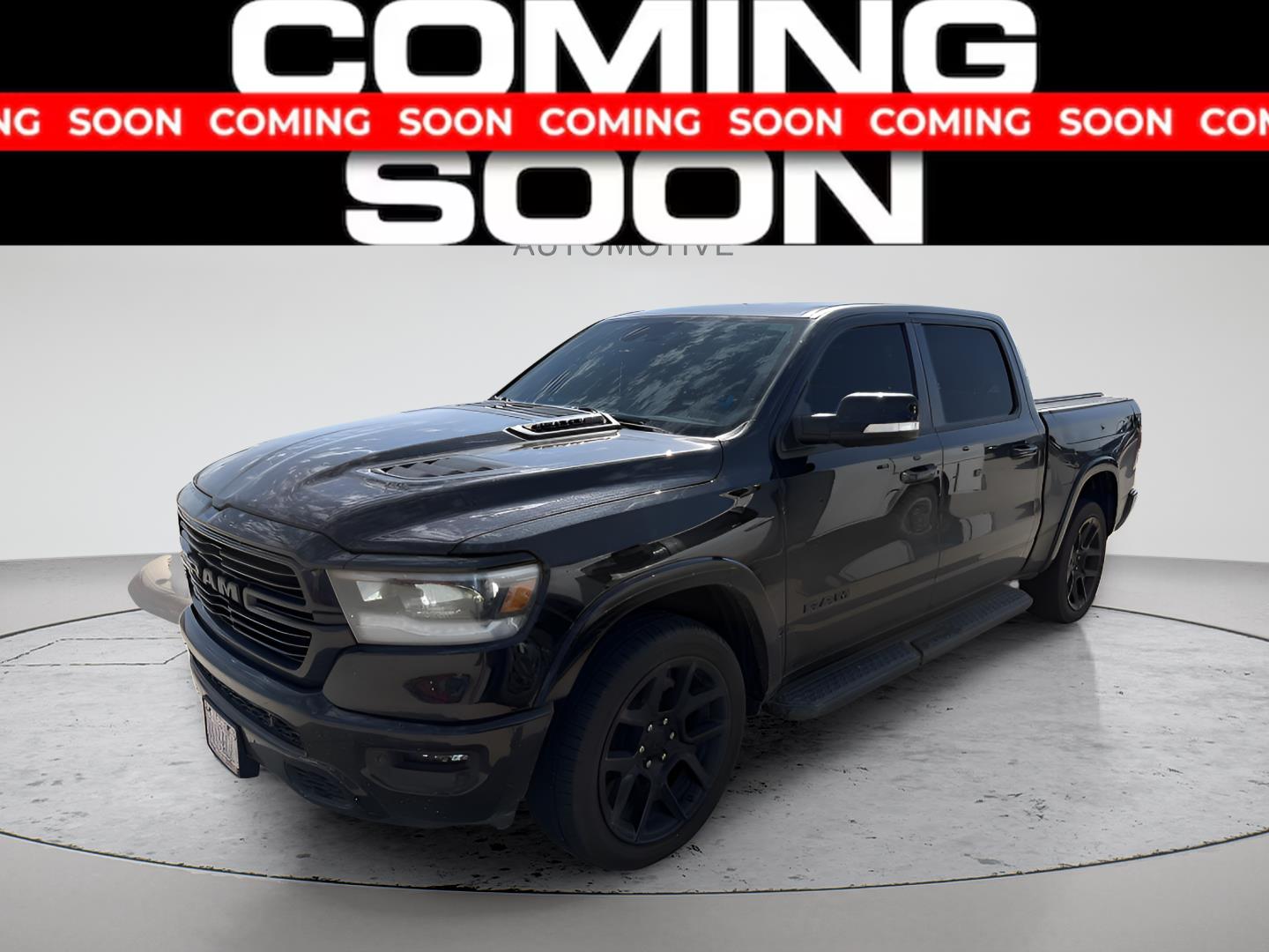 Diamond Black Crystal Pearlcoat 2022 RAM 1500 Pickup Truck Four-Wheel Drive 8-Speed Automatic