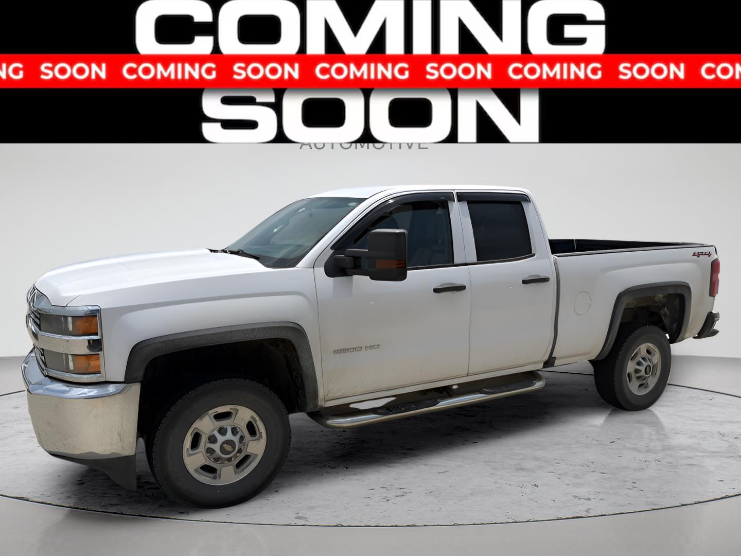 Summit White 2018 Chevrolet Silverado 2500HD Pickup Truck Four-Wheel Drive 6-Speed Automatic