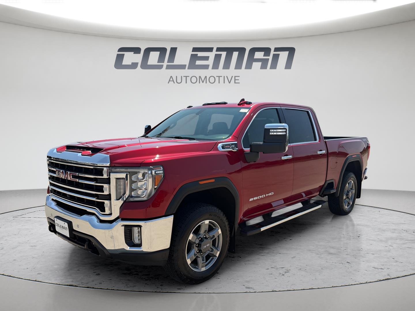 Cayenne Red Tintcoat 2023 GMC Sierra 2500HD Pickup Truck Four-Wheel Drive 6-Speed Automatic