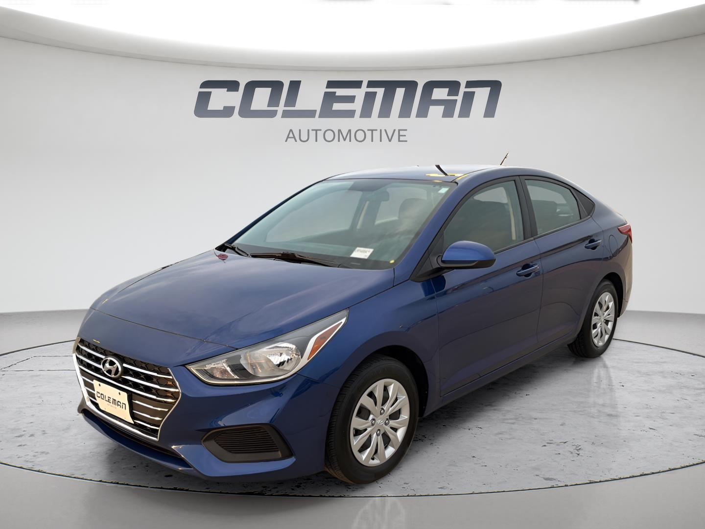 Admiral Blue 2022 Hyundai Accent Sedan Front-Wheel Drive Continuously Variable Transmission