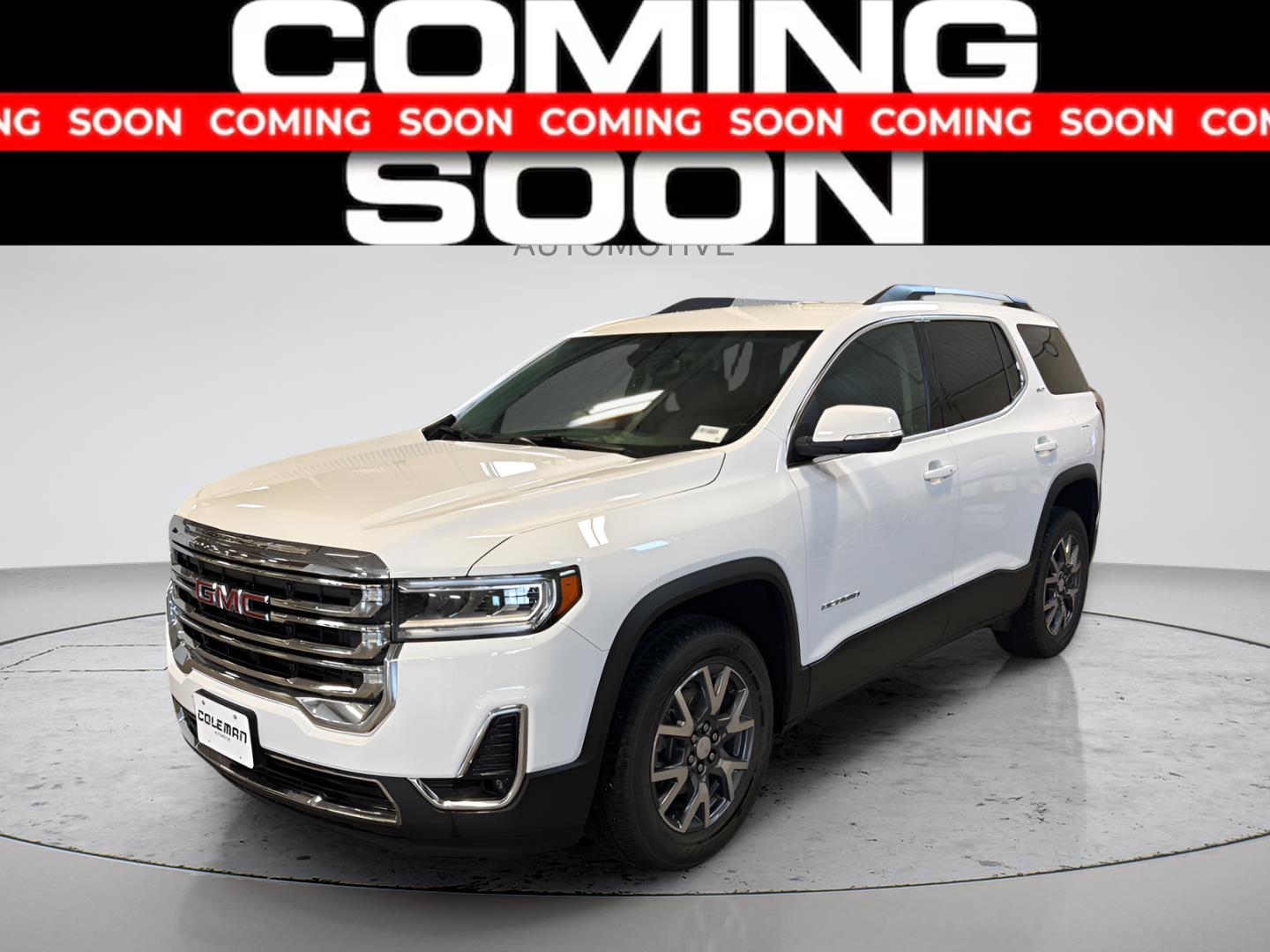 Summit White 2023 GMC Acadia SUV / Crossover Four-Wheel Drive 9-Speed Automatic