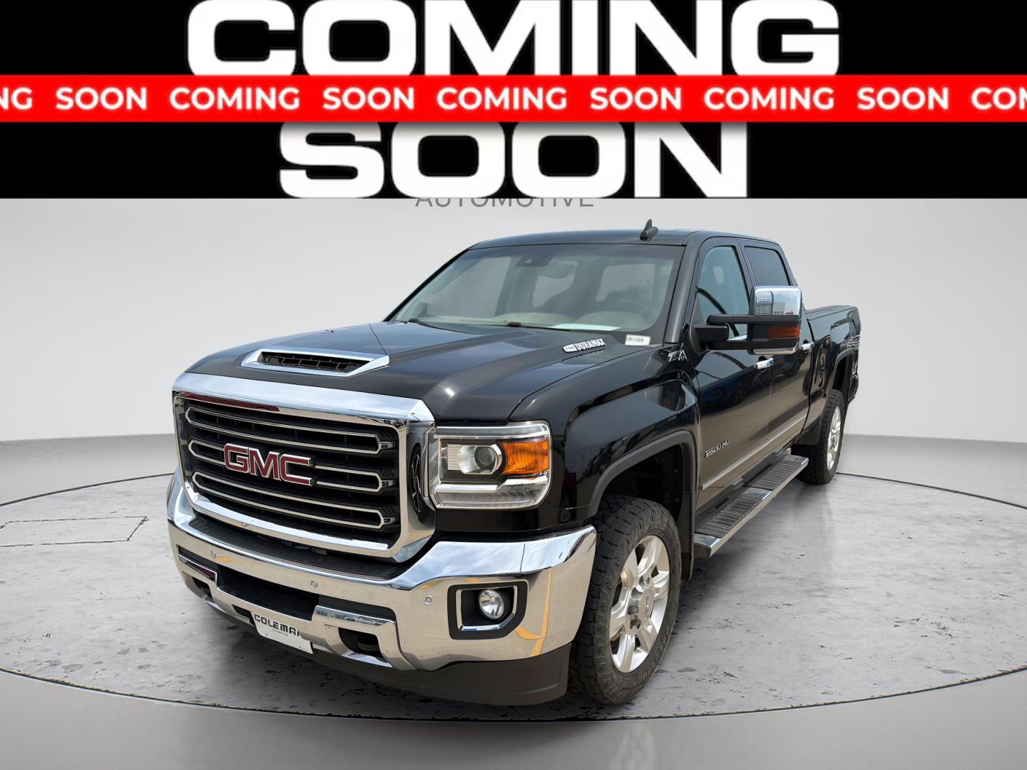 Onyx Black 2018 GMC Sierra 2500HD Pickup Truck Four-Wheel Drive 6-Speed Automatic