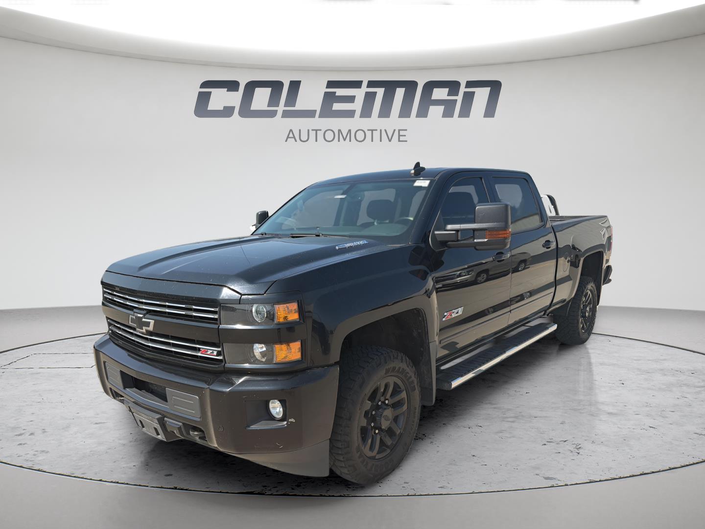Black 2016 Chevrolet Silverado 2500HD Pickup Truck Four-Wheel Drive 6-Speed Automatic