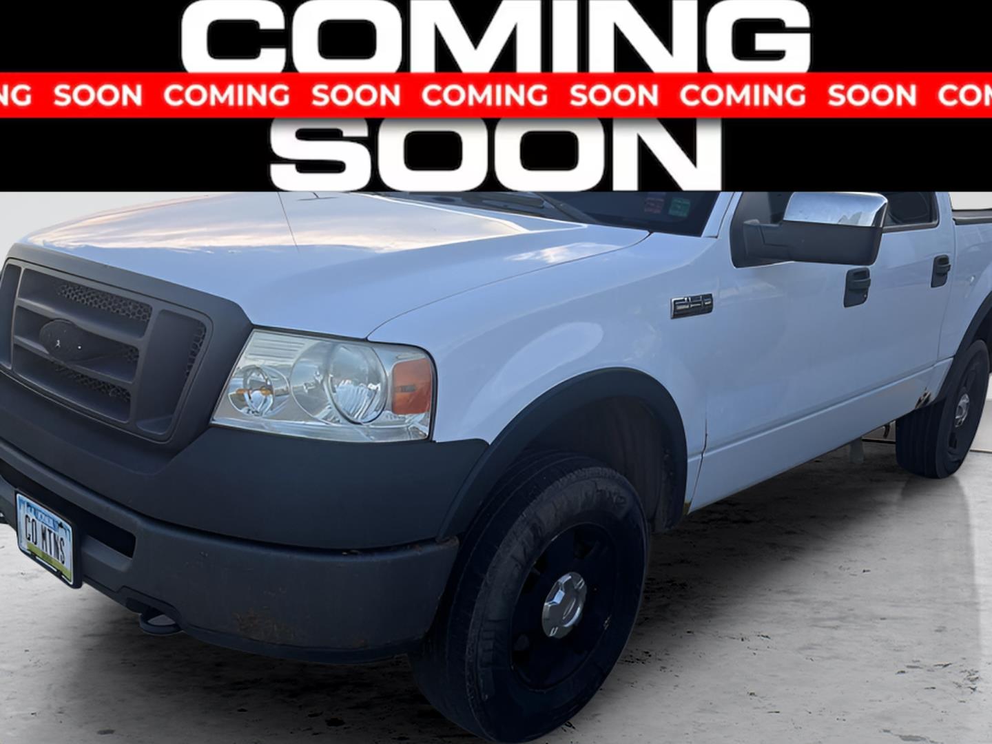 Oxford White Clearcoat 2008 Ford F-150 Pickup Truck 4-Speed Automatic Overdrive