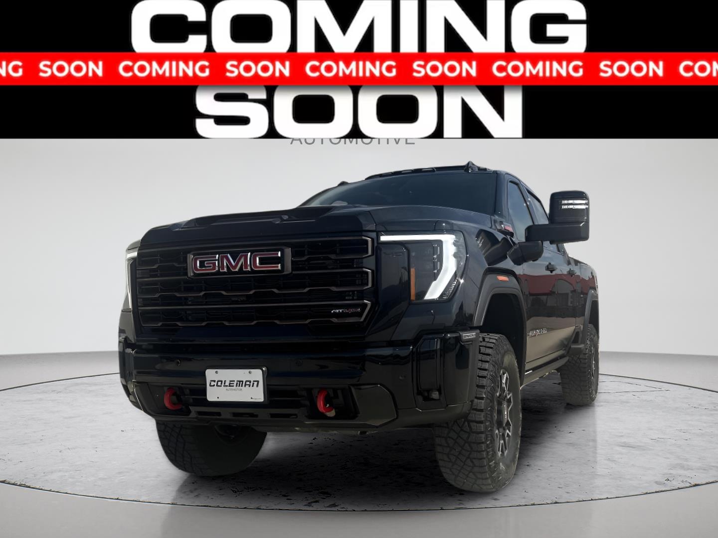 Onyx Black 2025 GMC Sierra 2500HD Pickup Truck Four-Wheel Drive Automatic