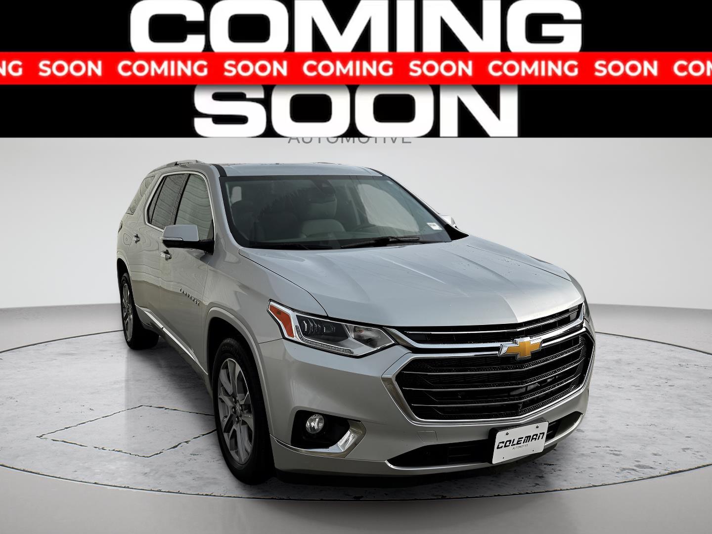 Silver Ice Metallic 2020 Chevrolet Traverse SUV / Crossover Four-Wheel Drive 9-Speed Automatic