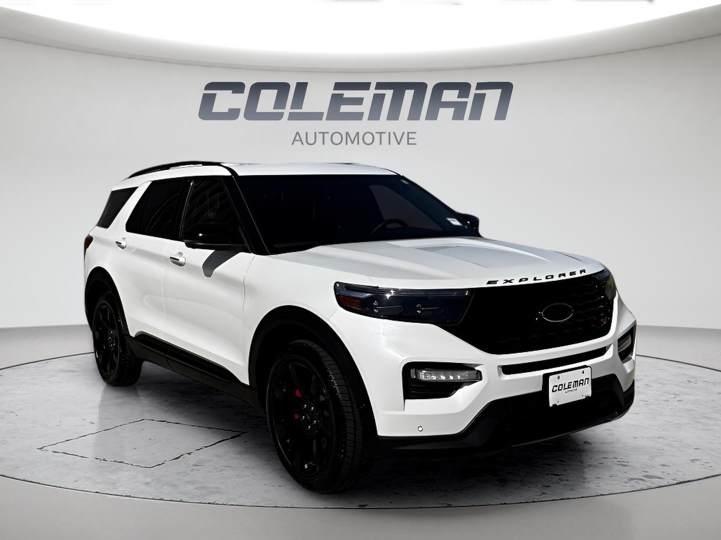 Star White Metallic Tri-Coat 2020 Ford Explorer SUV / Crossover All-Wheel Drive Automatic