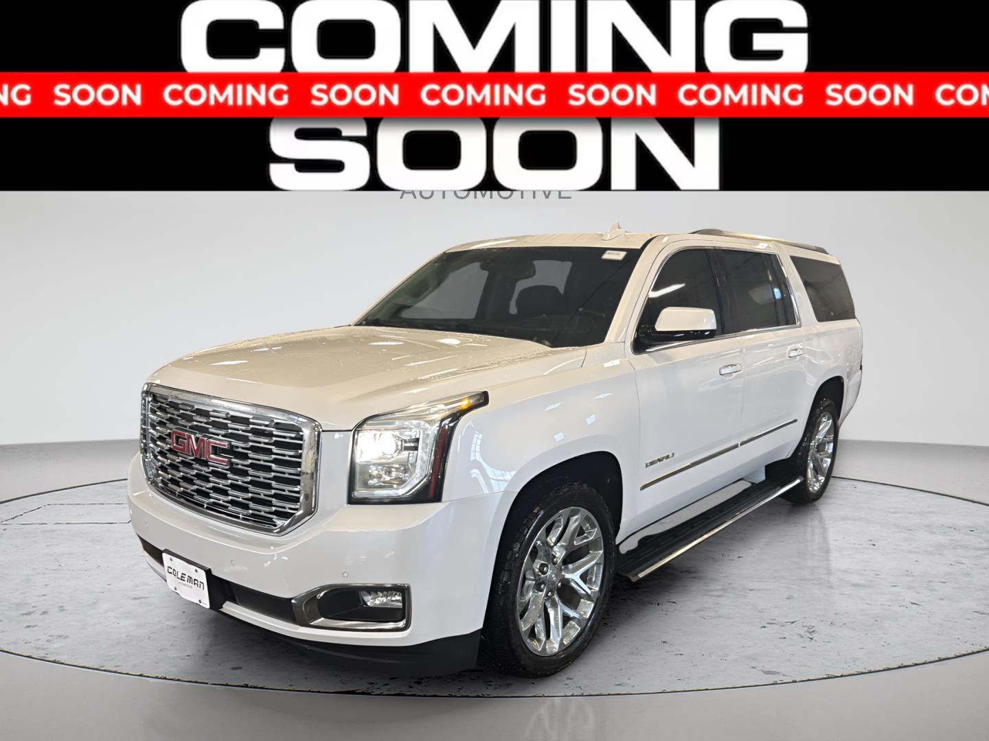 White Frost Tricoat 2020 GMC Yukon XL SUV / Crossover Four-Wheel Drive Automatic