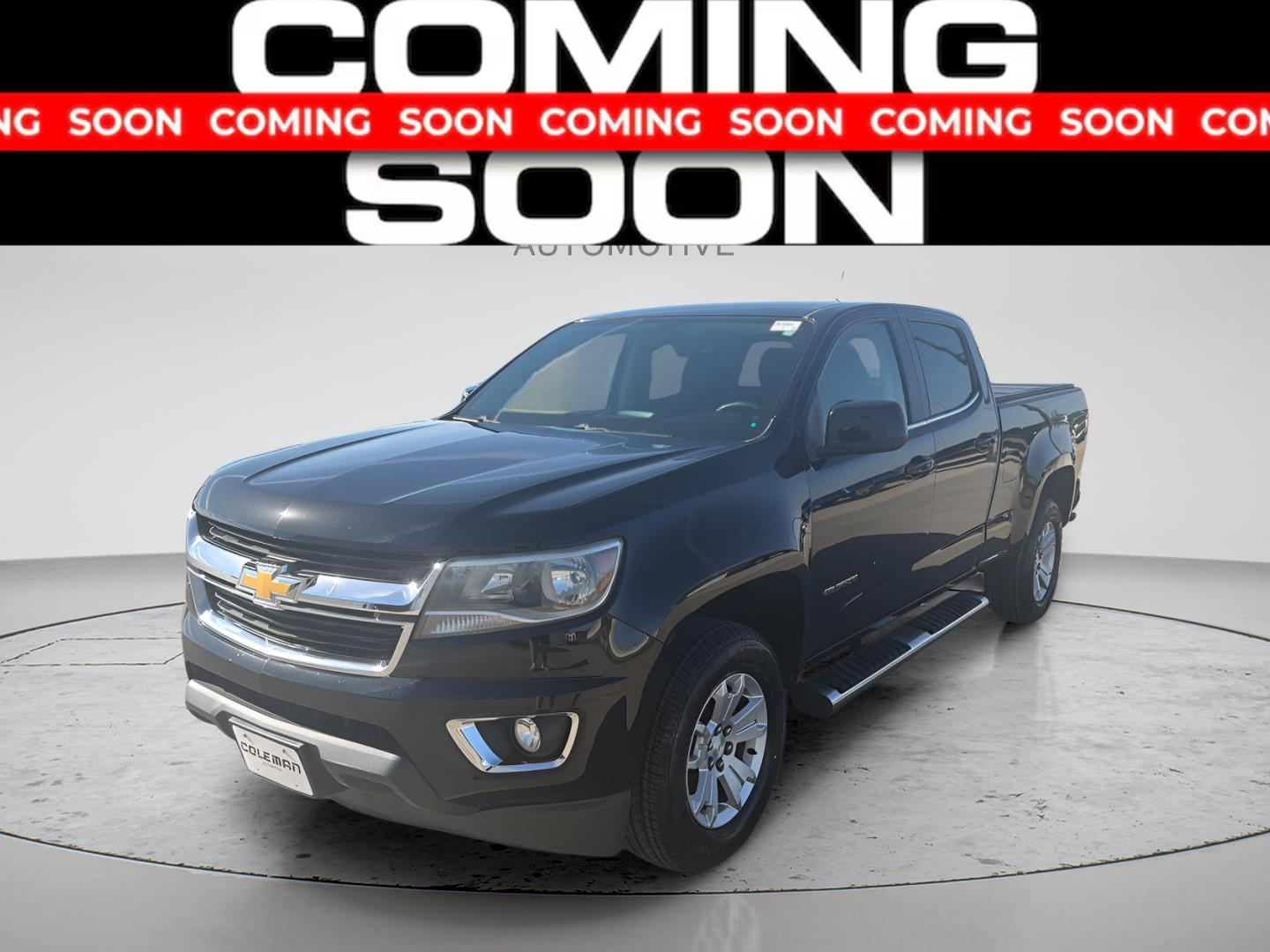 Black 2015 Chevrolet Colorado Pickup Truck 4X2 6-Speed Automatic