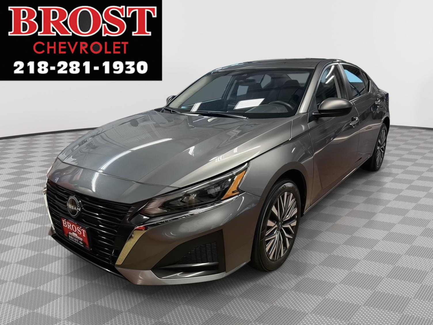 Gray (Gun Metallic) 2025 Nissan Altima Sedan All-Wheel Drive Continuously Variable Transmission