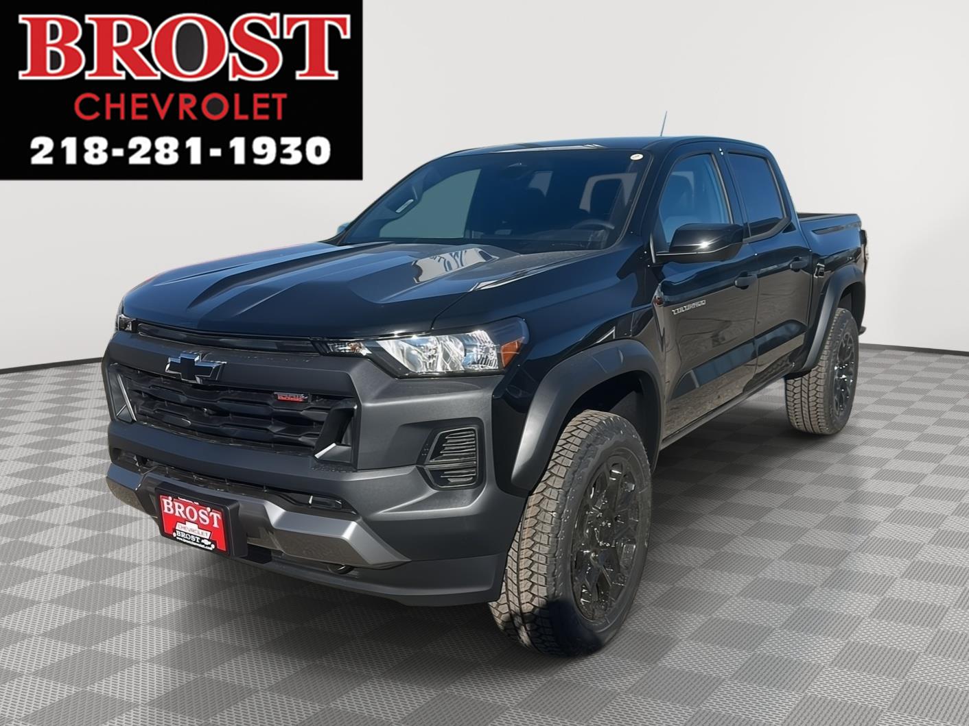 Black 2026 Chevrolet Colorado Pickup Truck Four-Wheel Drive 8-Speed Automatic