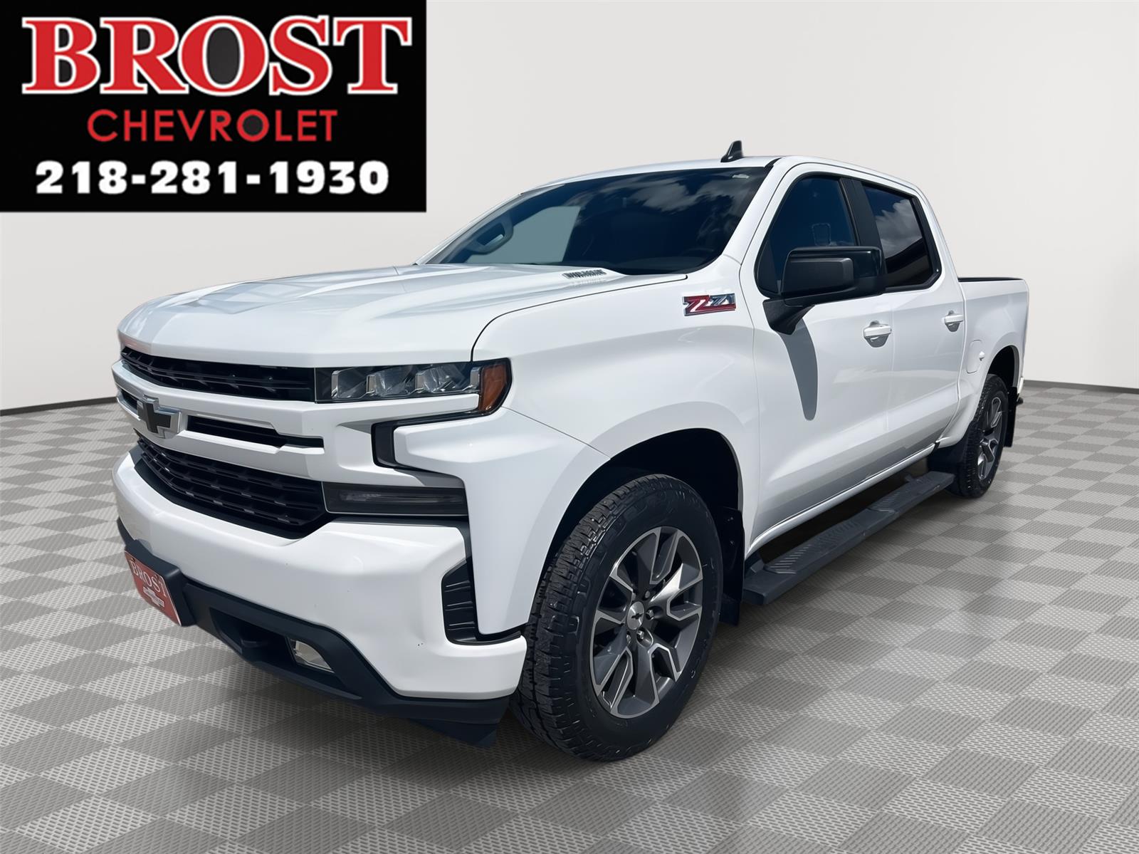 Summit White 2020 Chevrolet Silverado 1500 Pickup Truck Four-Wheel Drive Automatic