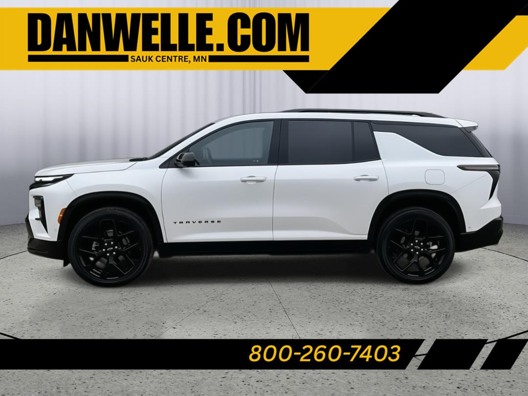 White (Iridescent Pearl Tricoat) 2025 Chevrolet Traverse SUV / Crossover Four-Wheel Drive 8-Speed Automatic
