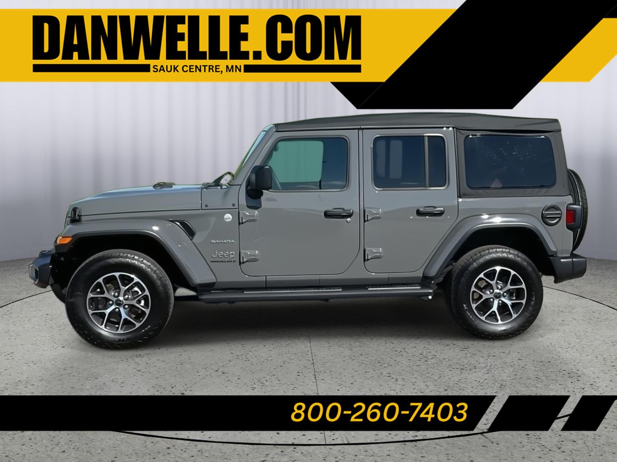 Sting-Gray Clearcoat 2023 Jeep Wrangler SUV / Crossover Four-Wheel Drive 8-Speed Automatic