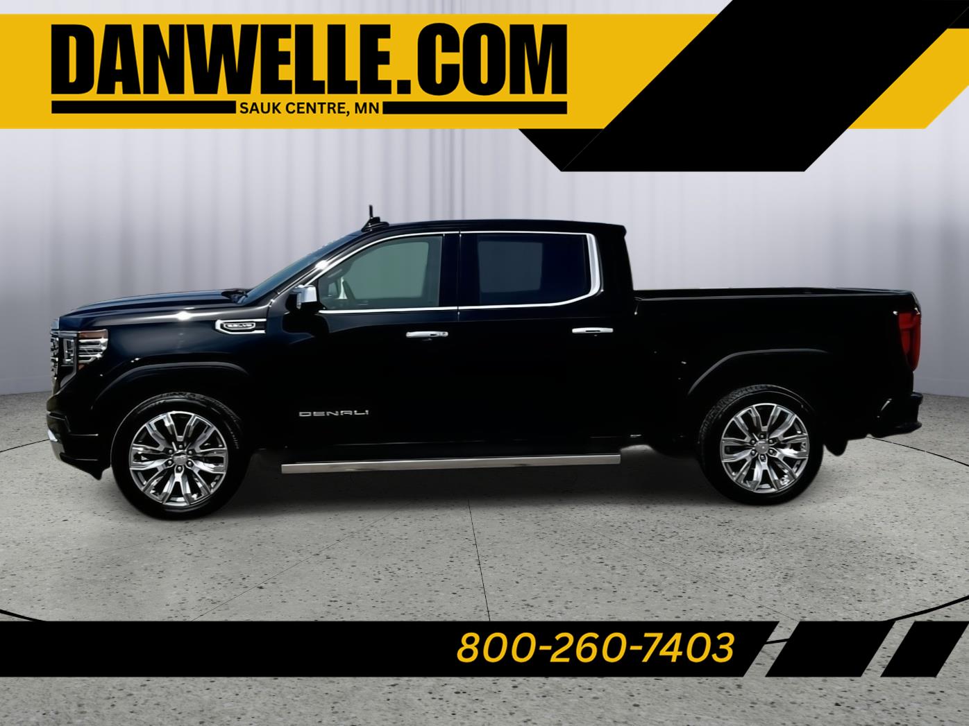 Onyx Black 2025 GMC Sierra 1500 Pickup Truck Four-Wheel Drive Automatic
