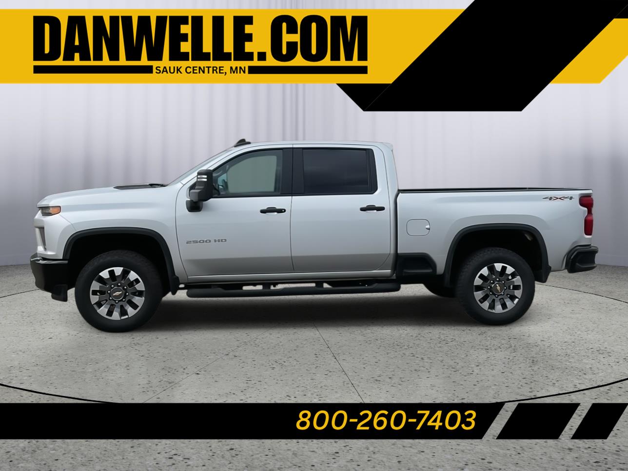 Silver Ice Metallic 2022 Chevrolet Silverado 2500HD Pickup Truck Four-Wheel Drive 6-Speed Automatic