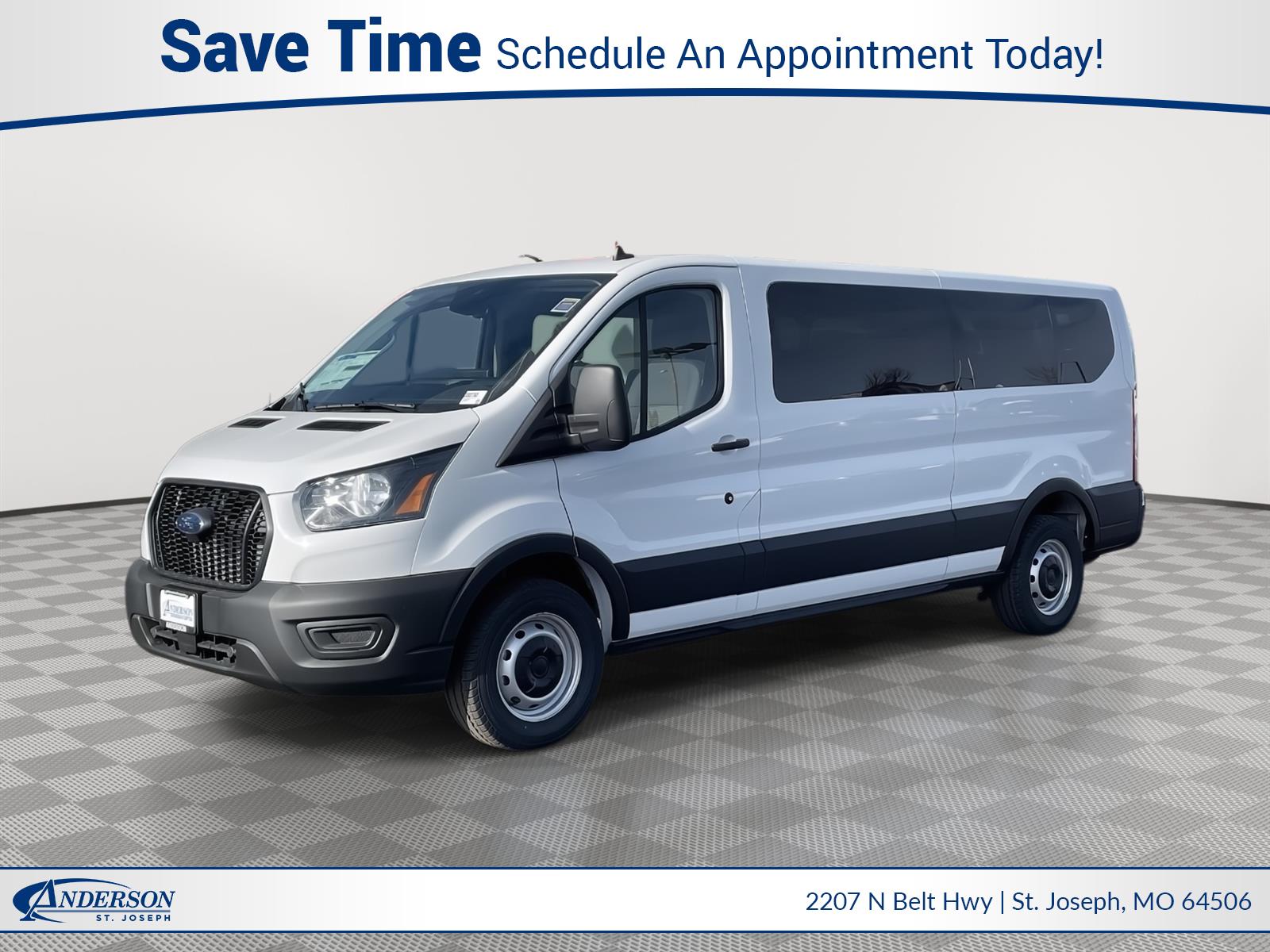 New 2024 Ford Transit Passenger Wagon XL Full-Sized Van for sale in St. Joseph MO