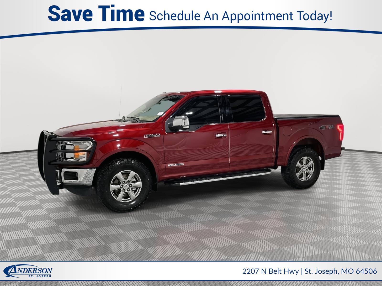 Used 2018 Ford F-150 Lariat Crew Cab Truck for sale in St Joseph MO