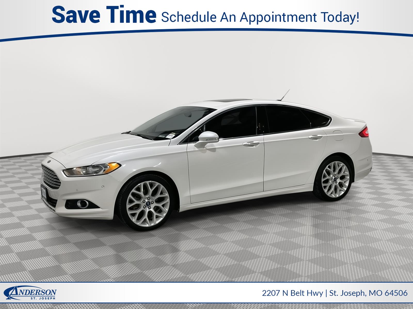 Used 2014 Ford Fusion Titanium Sedan for sale in St Joseph MO