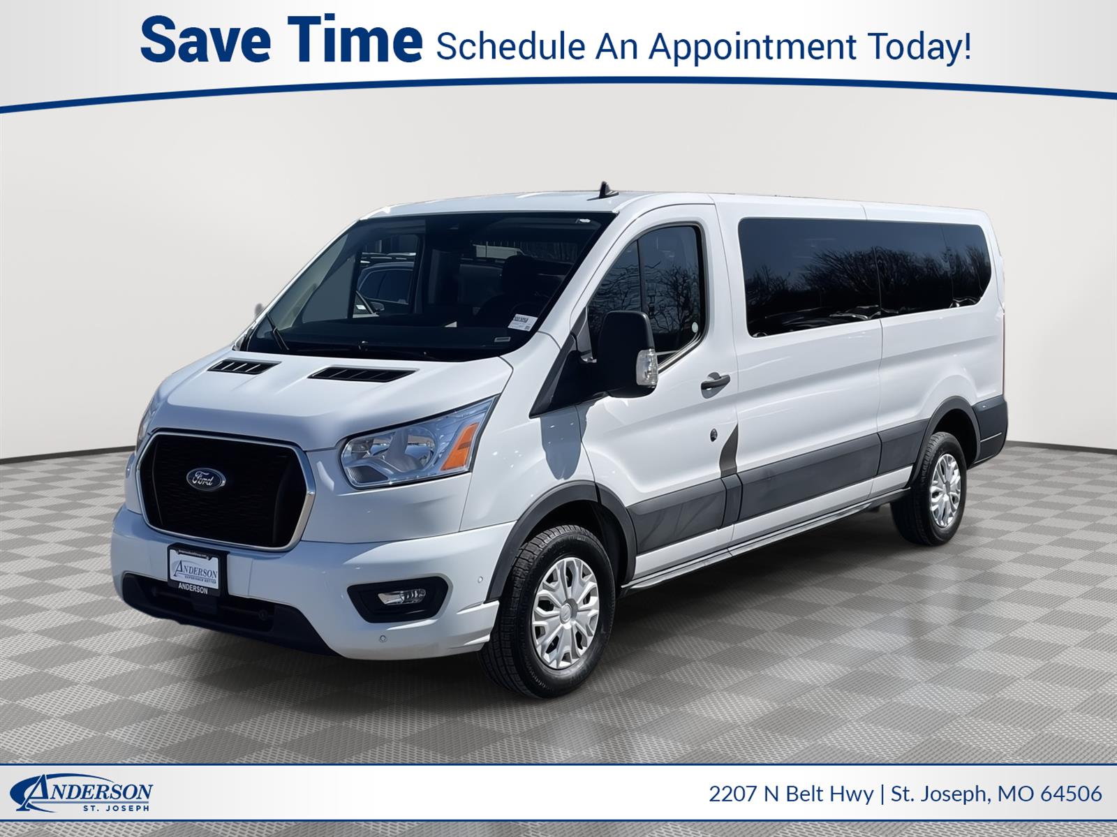 Used 2022 Ford Transit Passenger Wagon XLT Full-Sized Van for sale in St. Joseph MO