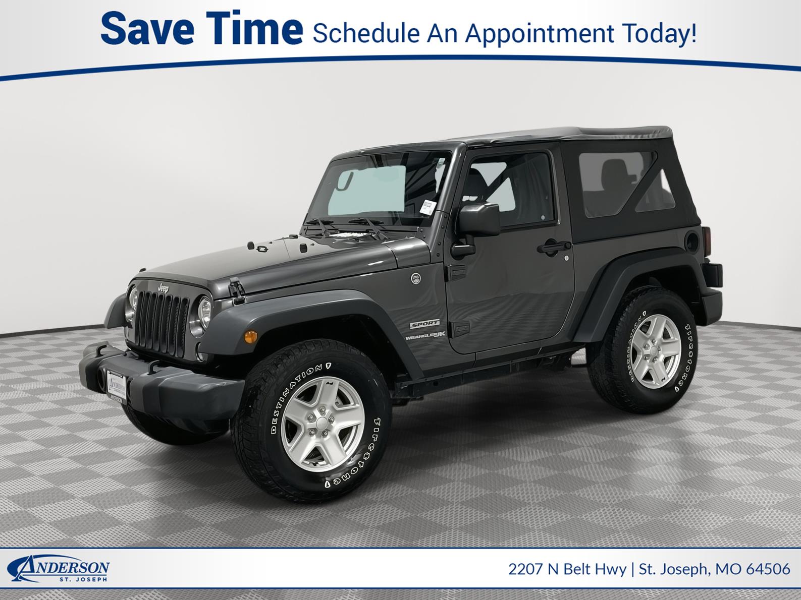 Used 2018 Jeep Wrangler JK Sport S SUV for sale in St Joseph MO