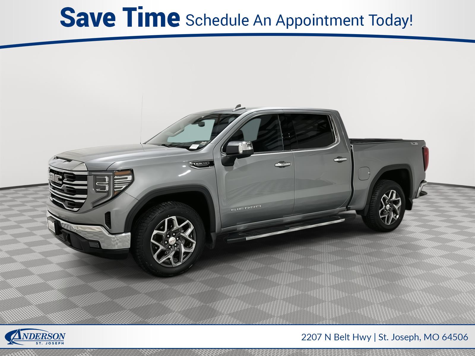 Used 2024 GMC Sierra 1500 SLT Crew Cab Truck for sale in St Joseph MO