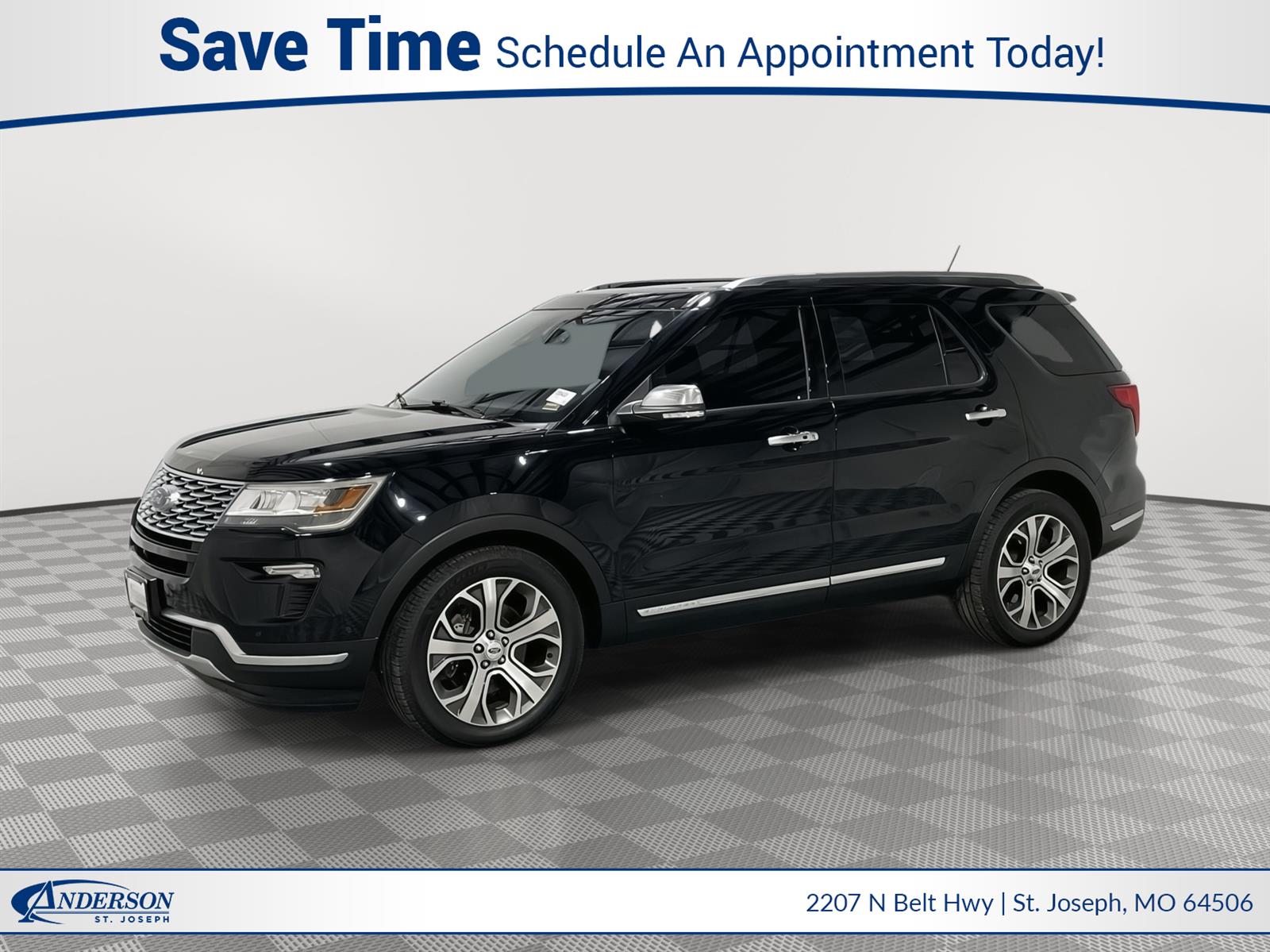 Used 2018 Ford Explorer Platinum SUV for sale in St Joseph MO