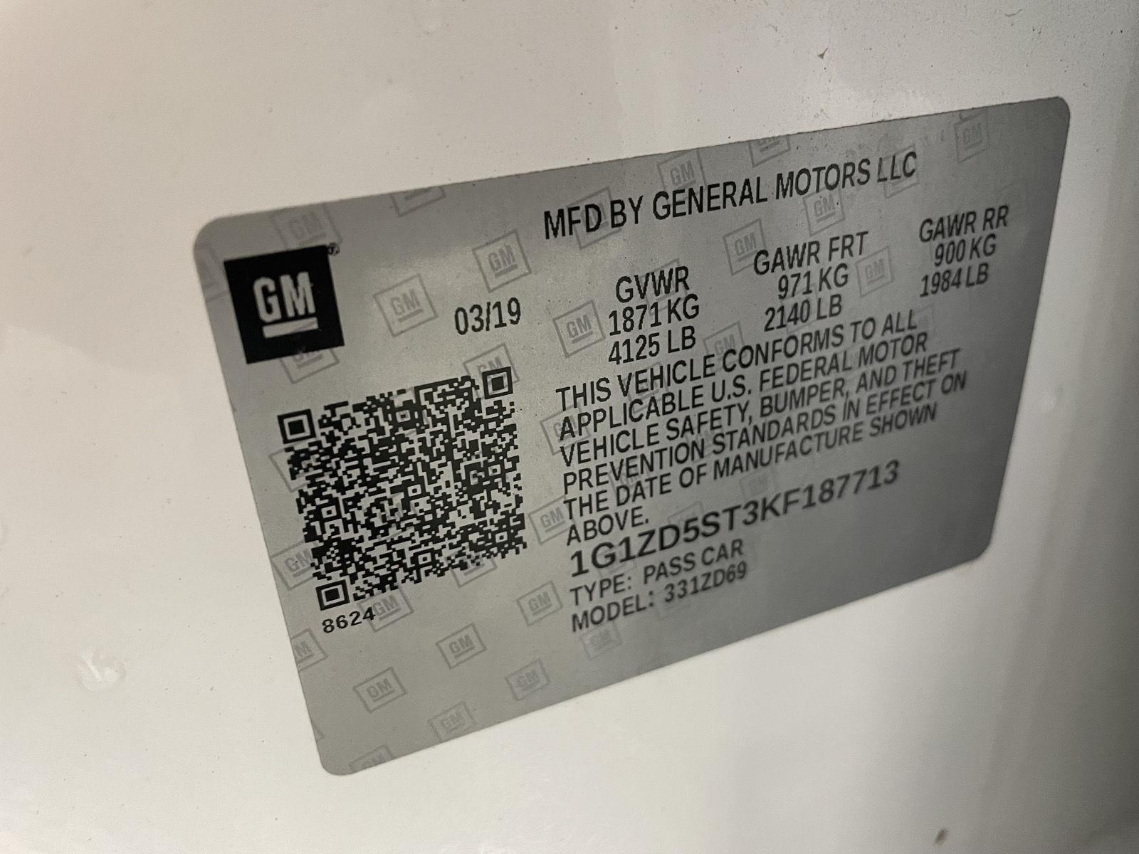 Pre-Owned 2019 Chevrolet Malibu for sale in St. Joseph MO
