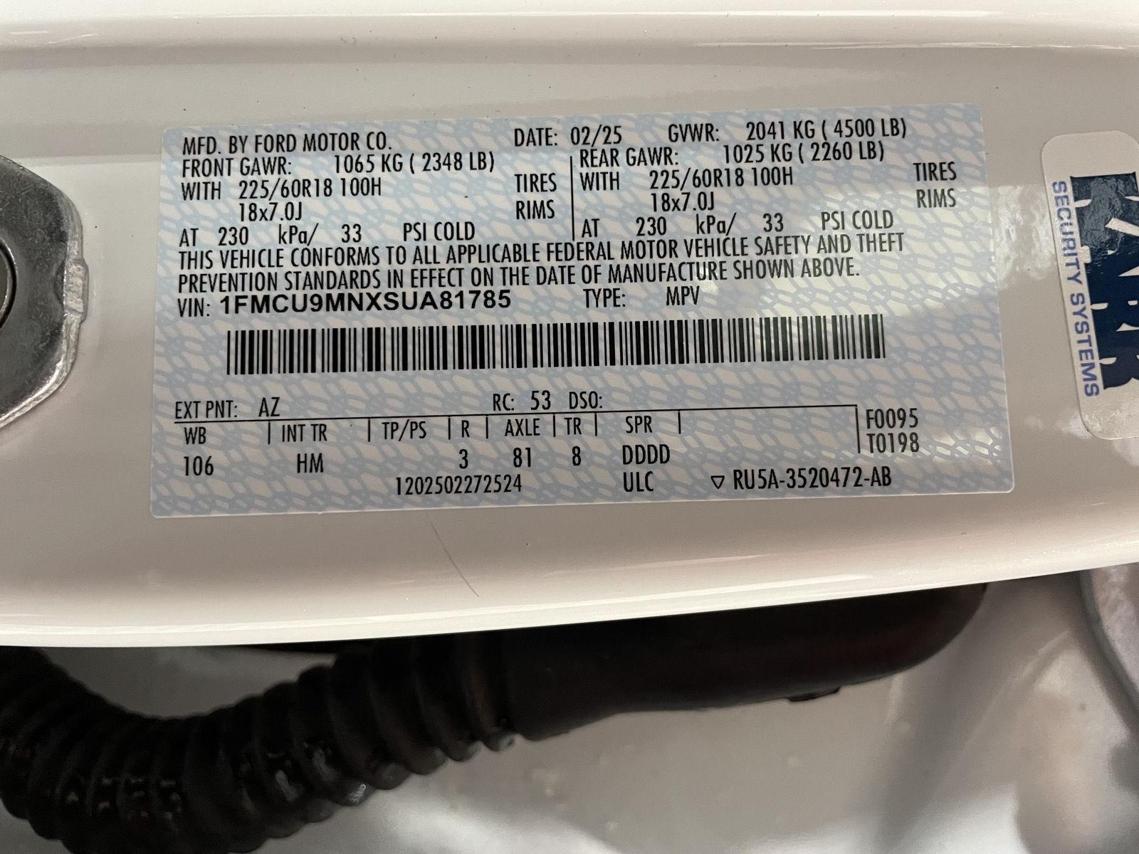 Pre-Owned 2025 Ford Escape for sale in St. Joseph MO