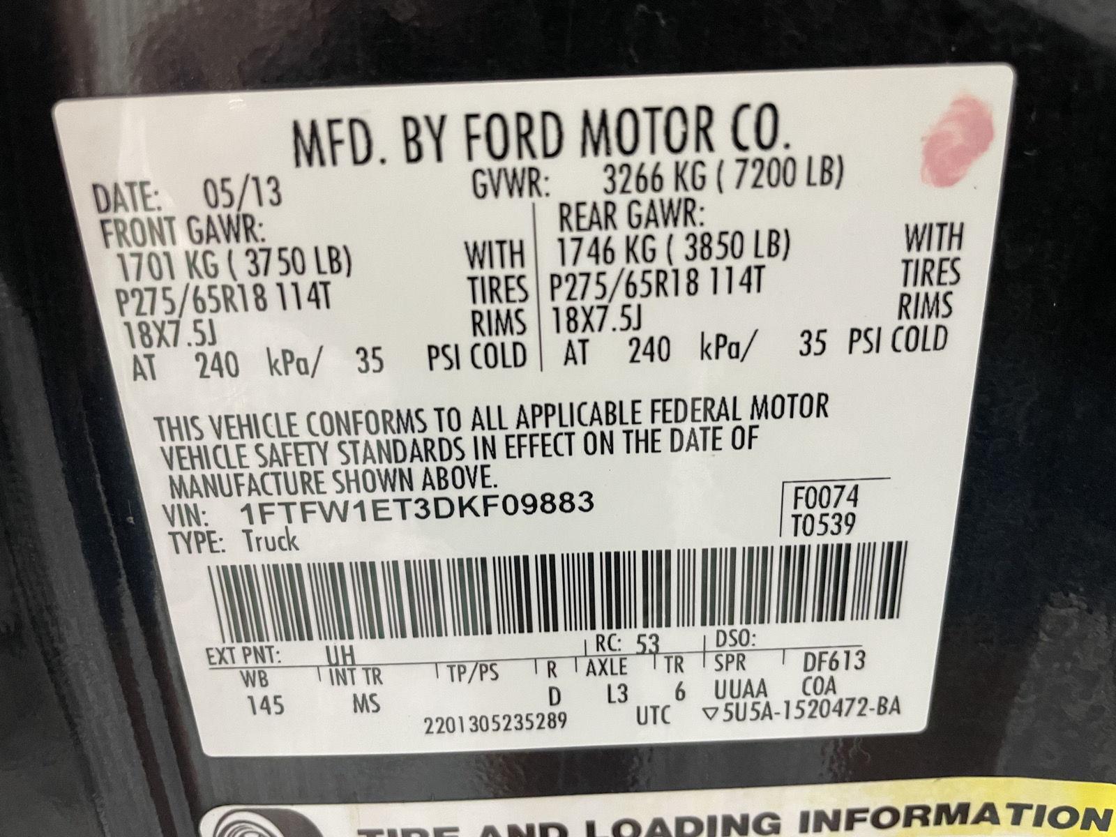 Pre-Owned 2013 Ford F-150 for sale in St. Joseph MO